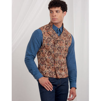 Simplicity Sewing Pattern 9457 Men's Waistcoats from Jaycotts Sewing Supplies