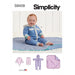 Simplicity Pattern 9459 Babies' Bodysuit, Jumpsuit and Blanket from Jaycotts Sewing Supplies