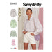 Simplicity Sewing Pattern 9467 Misses Tops from Jaycotts Sewing Supplies