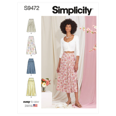 Simplicity Sewing Pattern 9472 Misses Skirts from Jaycotts Sewing Supplies