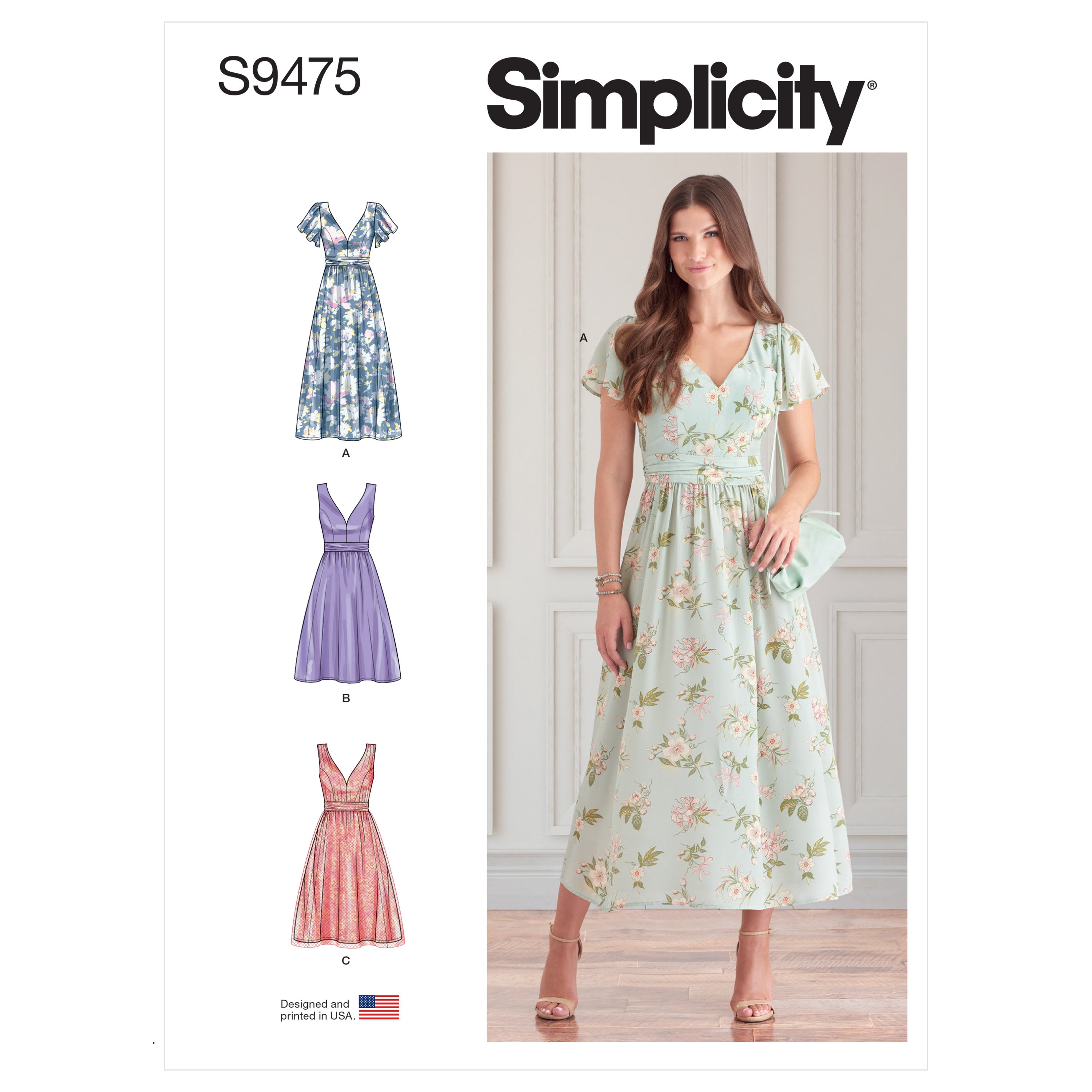 Simplicity Sewing Pattern 9475 Misses Dresses from Jaycotts Sewing Supplies