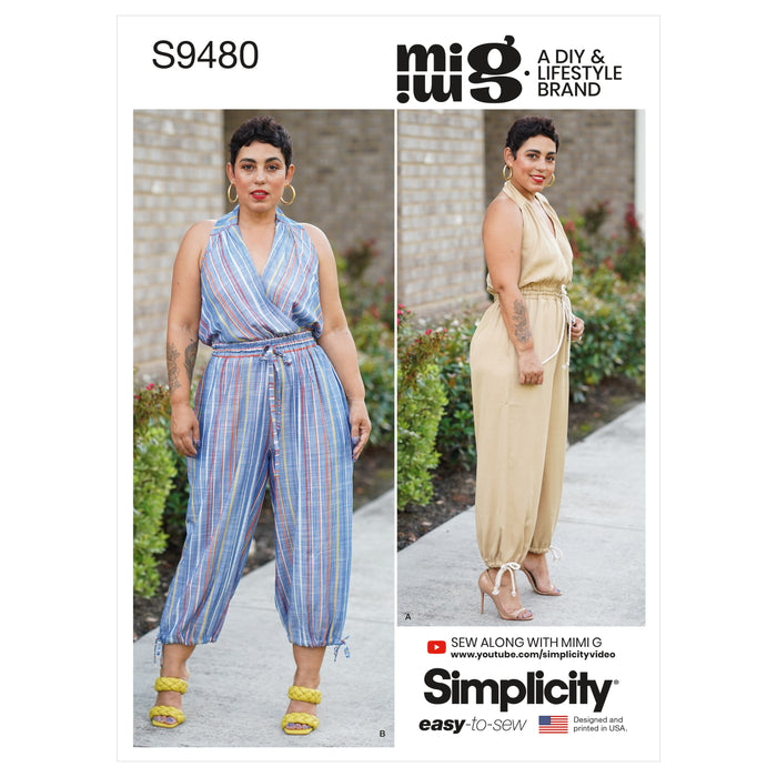 Simplicity Sewing Pattern 9480 Misses Jumpsuit from Jaycotts Sewing Supplies