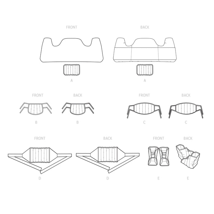 Simplicity Sewing Pattern 9494 Hot and Cold Comfort Packs from Jaycotts Sewing Supplies