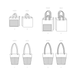 Simplicity 9517 Shopping Bags pattern from Jaycotts Sewing Supplies