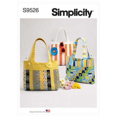Simplicity 9526 Handbags pattern from Jaycotts Sewing Supplies