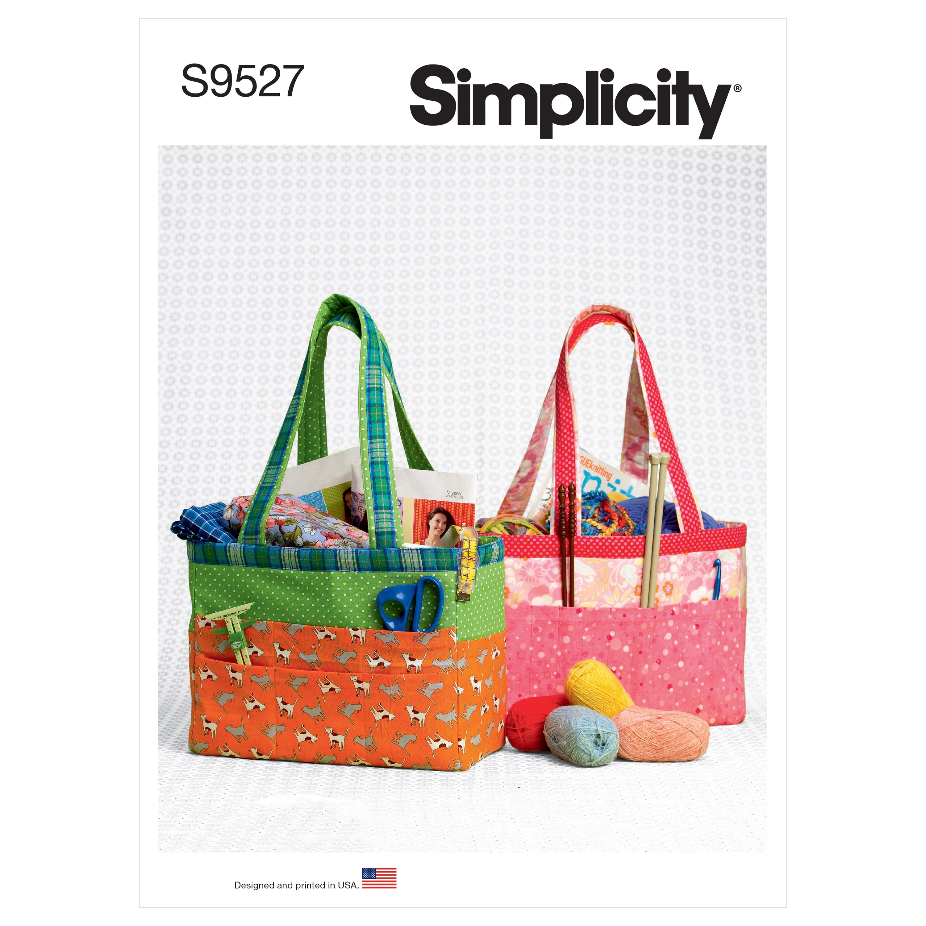 Simplicity 9527 Organizer Bag pattern from Jaycotts Sewing Supplies