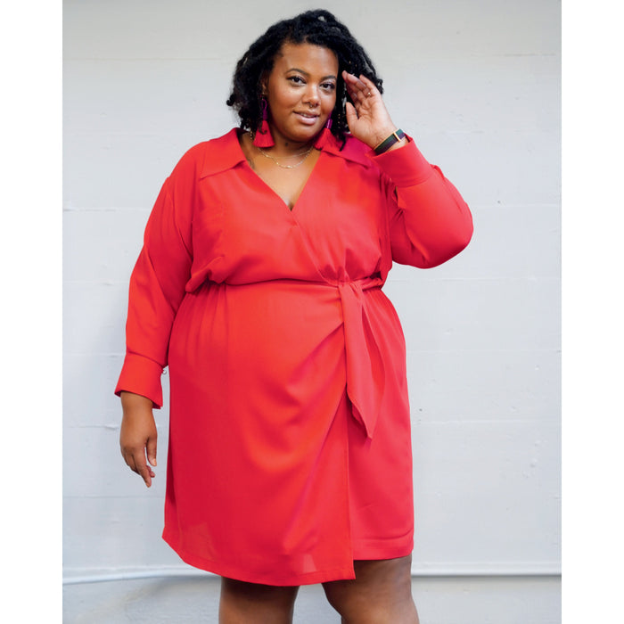 plus size wrap dress pattern Simplicity sewing pattern S9540 Women's Dresses — jaycotts.co.uk