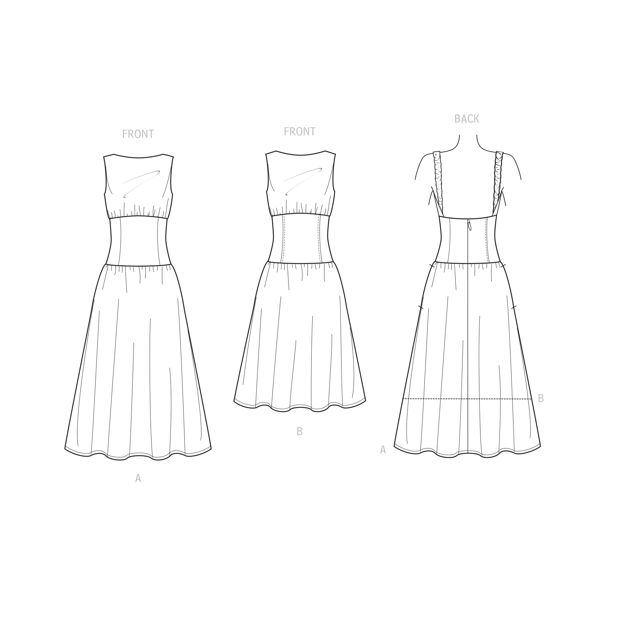 Simplicity sewing pattern S9543 Misses' Dresses — jaycotts.co.uk ...