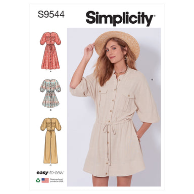 Simplicity 9544 Misses' Dresses and Jumpsuit pattern from Jaycotts Sewing Supplies