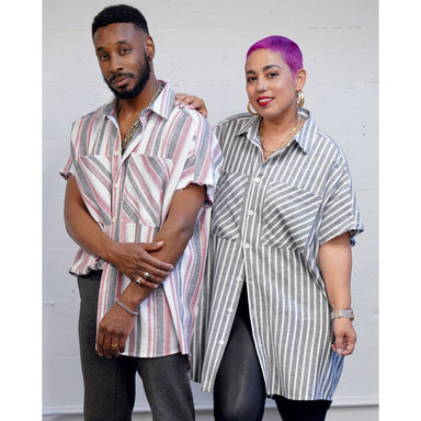 Simplicity 9554 Unisex Shirt in Two Lengths pattern from Jaycotts Sewing Supplies