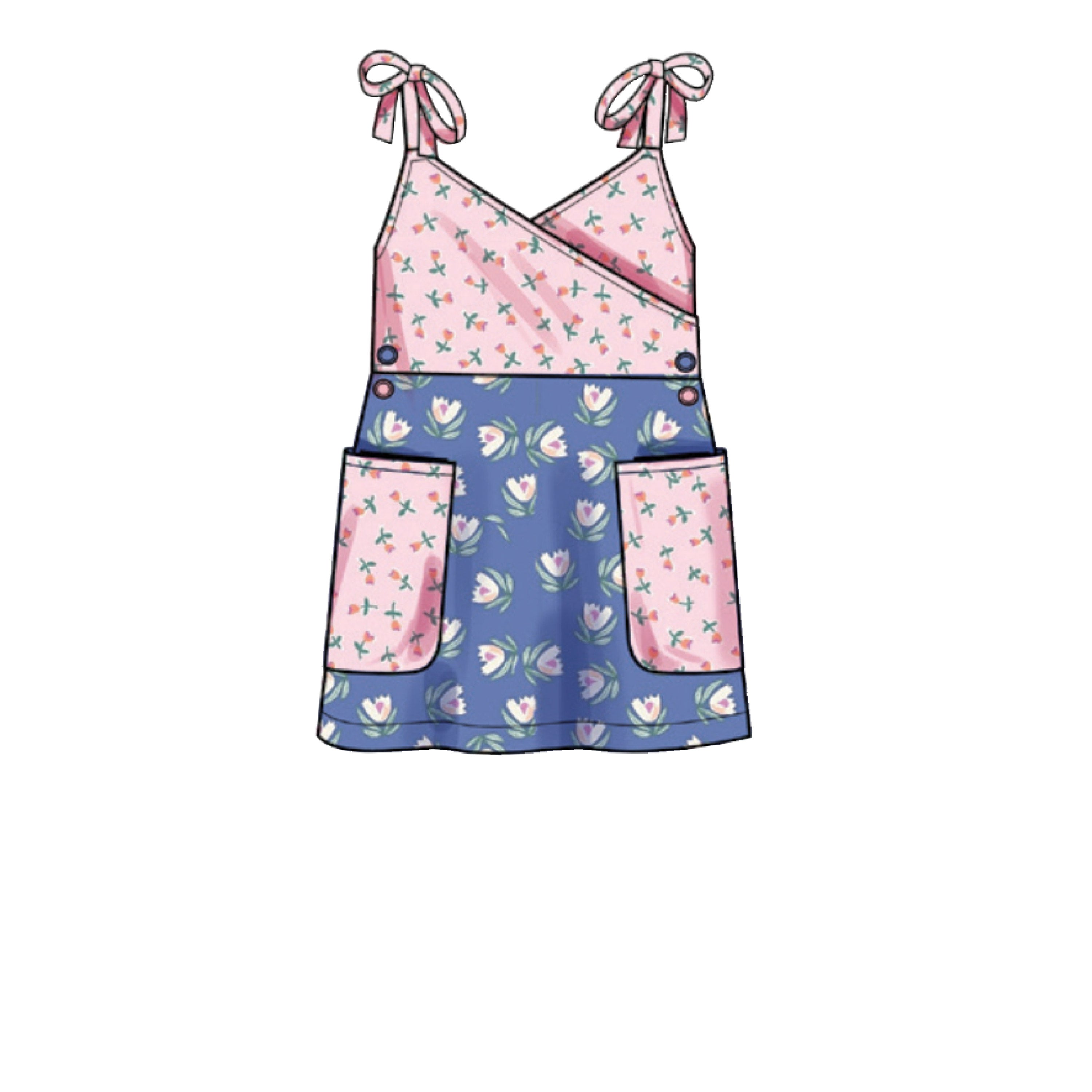 Simplicity 9558 Toddlers' and Children's Jumpsuit, Romper and Jumper from Jaycotts Sewing Supplies