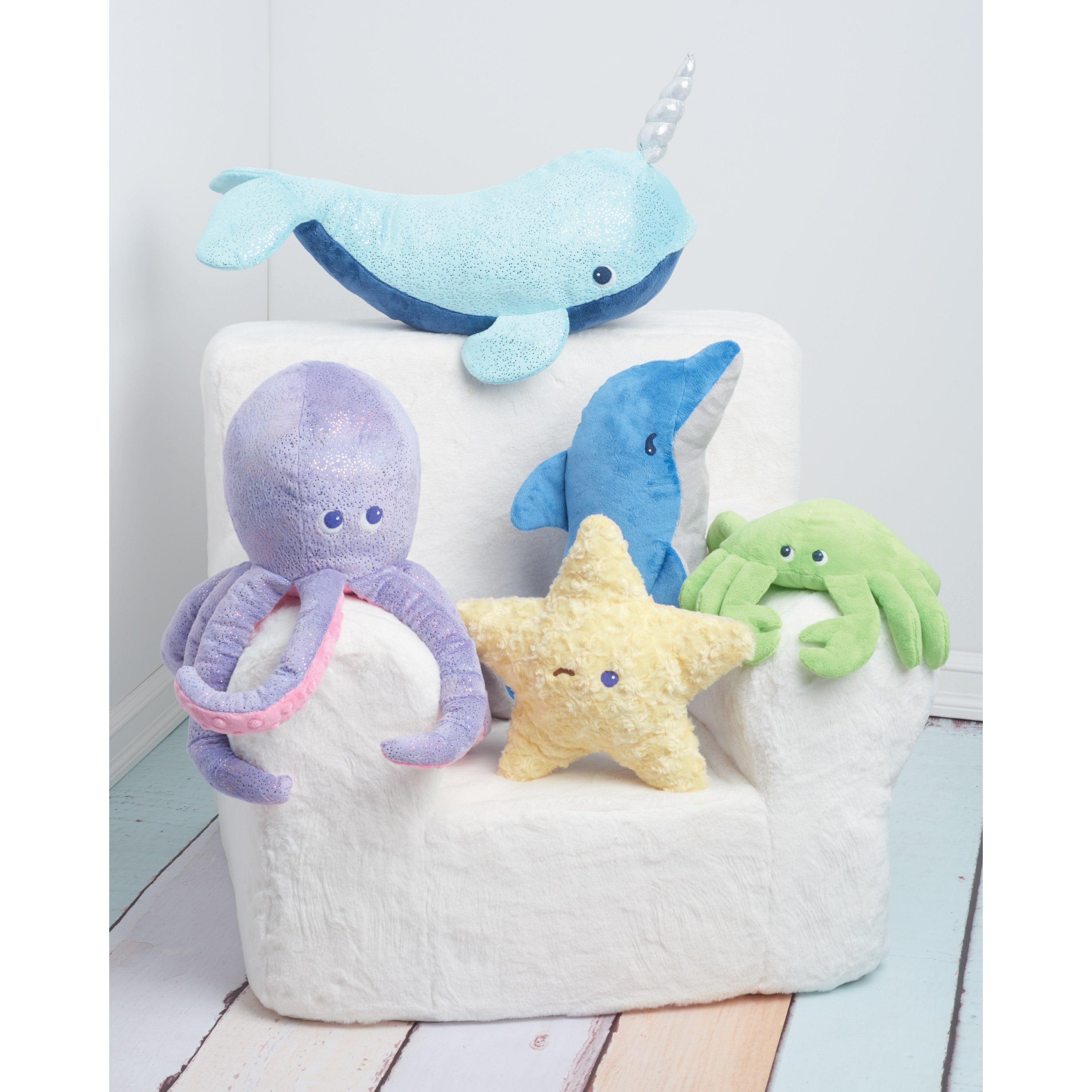 Simplicity 9570 Plush Sea Creatures pattern from Jaycotts Sewing Supplies