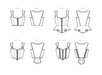 Simplicity 9592 Misses' Corsets sewing pattern — jaycotts.co.uk ...