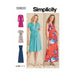 Simplicity Sewing Pattern 9600 Misses' Knit Dresses from Jaycotts Sewing Supplies