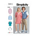 Simplicity Sewing Pattern 9614 Teens', Misses' and Men's Shirts from Jaycotts Sewing Supplies