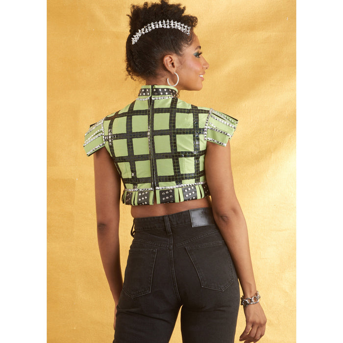 Simplicity 9627 sewing pattern Misses' Costume Tops by Andrea Schewe ...