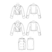 Simplicity 9638 sewing pattern Misses' Jackets and Skirt by Mimi G ...