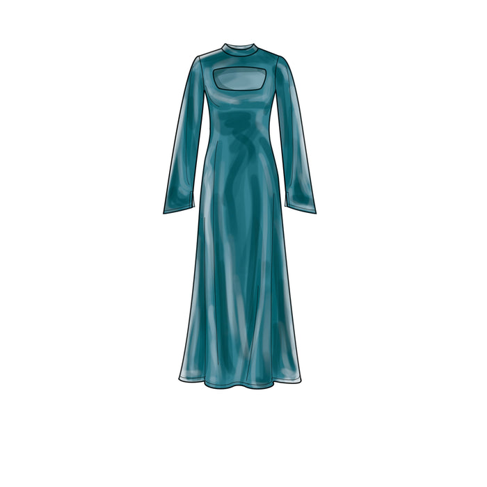 Simplicity 9644 sewing pattern Misses' and Women's Knit Dress ...