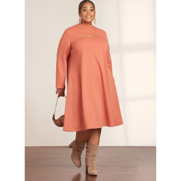 Simplicity 9644 sewing pattern Misses' and Women's Knit Dress ...