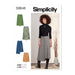 Simplicity sewing pattern 9648 Misses' Skirts from Jaycotts Sewing Supplies