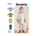 Simplicity 9652 Toddlers' Tops and trousers pattern from Jaycotts Sewing Supplies