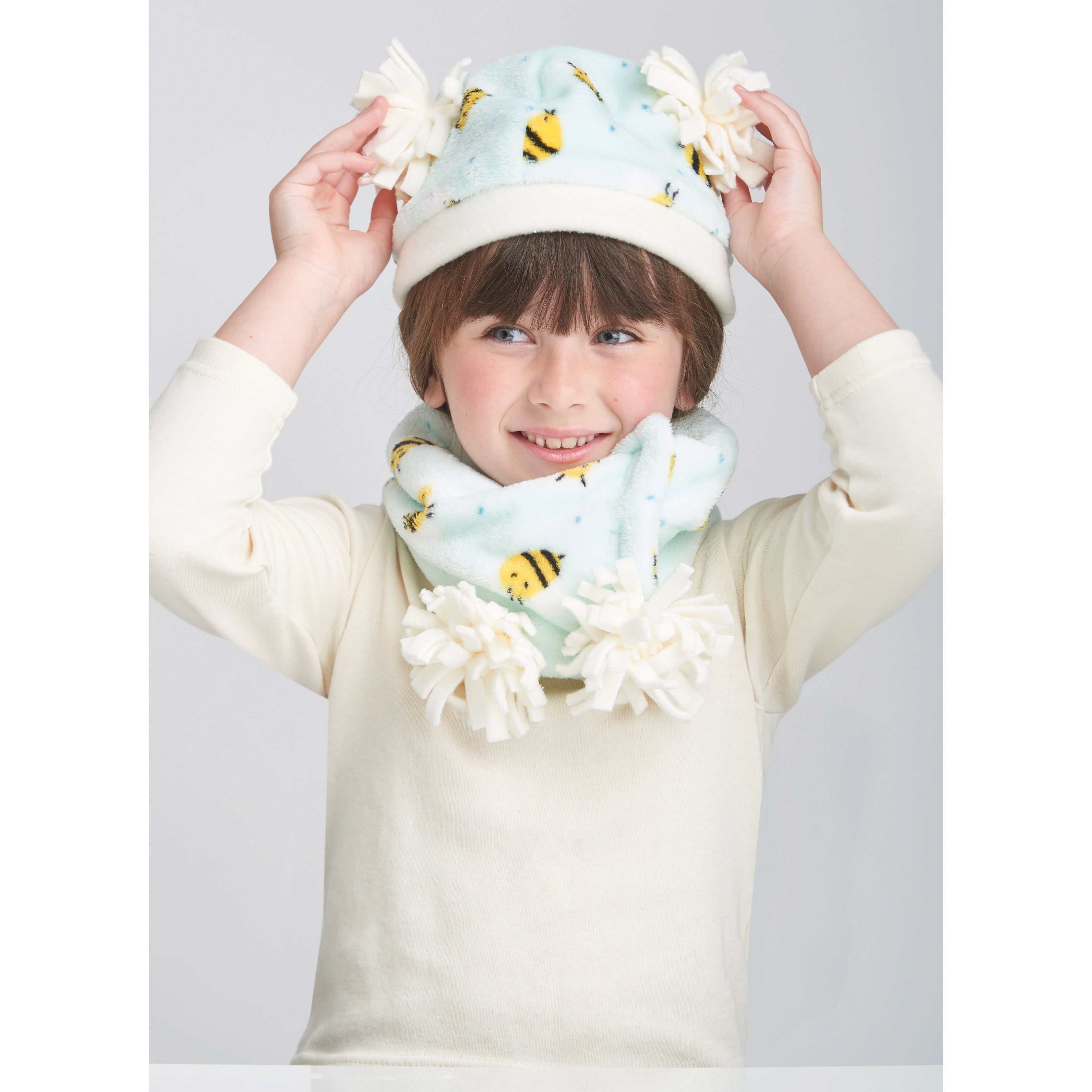 Simplicity pattern 9657 Children's Hats, Mittens and scarves from Jaycotts Sewing Supplies