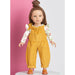 Simplicity S9661 Children's Tops, Overalls, Jumper and Doll Clothes ...