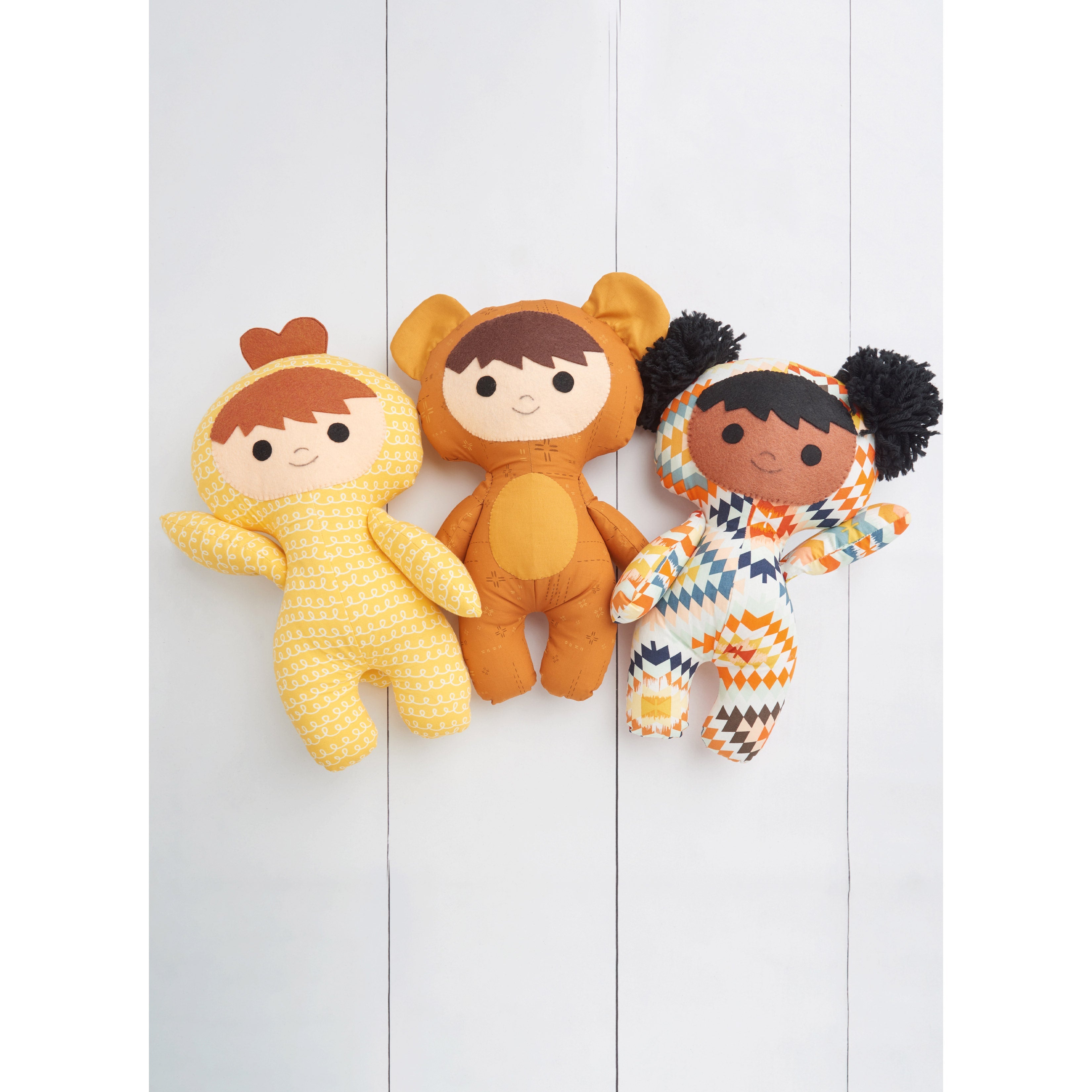 Simplicity pattern 9665 Plush Dolls from Jaycotts Sewing Supplies