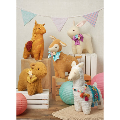 Simplicity pattern 9666 Plush Animals by Elaine Heigl from Jaycotts Sewing Supplies