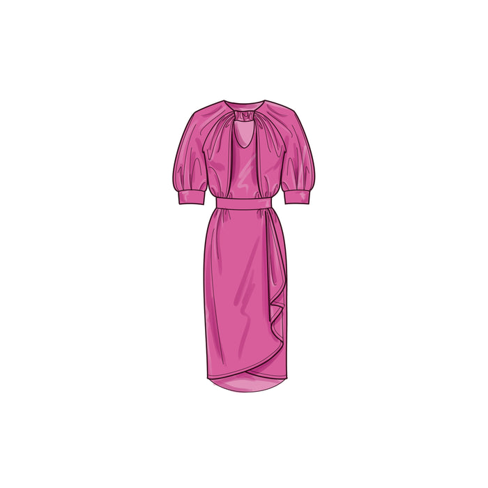 Simplicity S9677 Misses' Dresses with Sleeve and Length Variations ...