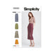 Simplicity pattern 9683 Misses' Skirts from Jaycotts Sewing Supplies
