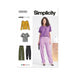 Simplicity pattern 9690 Misses' Tops and Pull-On Pants from Jaycotts Sewing Supplies