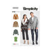 Simplicity pattern 9692 Unisex Jacket, Waistcoat, and Belt from Jaycotts Sewing Supplies