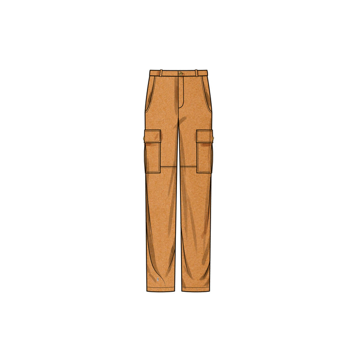 Simplicity pattern 9693 Men's Cargo Pants from Jaycotts Sewing Supplies