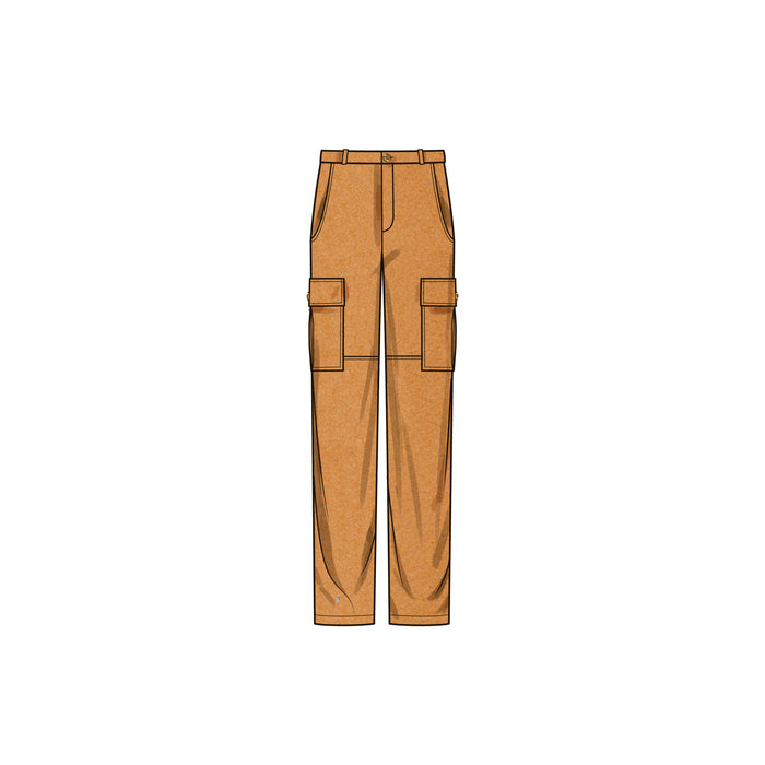 9693 Pattern Number Simplicity S9693 Men's Cargo Pants sewing pattern β jaycotts.co.uk ...