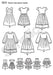 Simplicity Pattern 1211 Girls' Dresses Pattern from Jaycotts Sewing Supplies