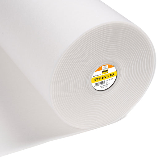StyleVil FIX - Fusible foamed Fabric | 72cm wide |White from Jaycotts Sewing Supplies