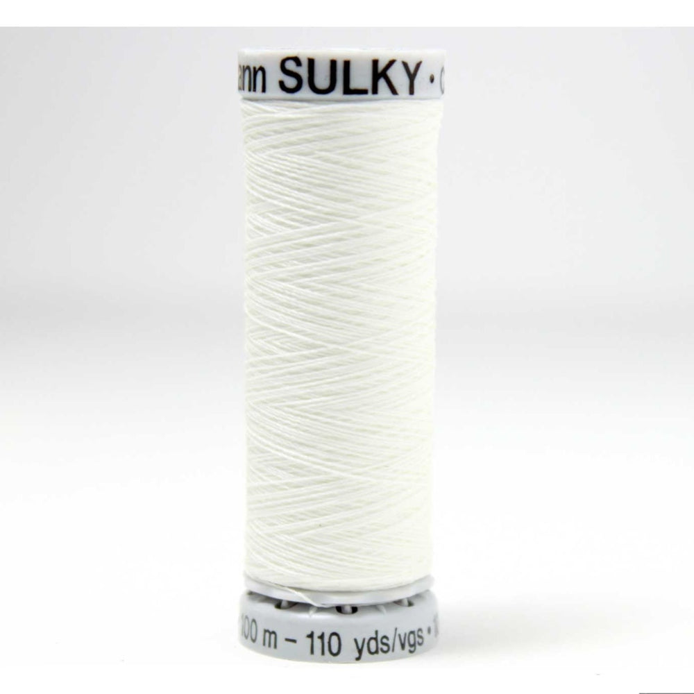 Sulky Glowy Embroidery Thread White from Jaycotts Sewing Supplies