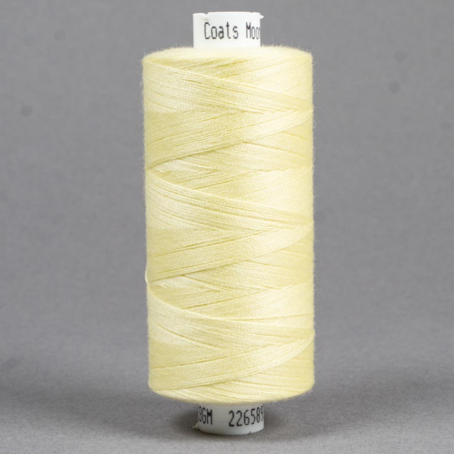 Moon Thread Lemon on 1000 yard reels 99p from Jaycotts Sewing Supplies