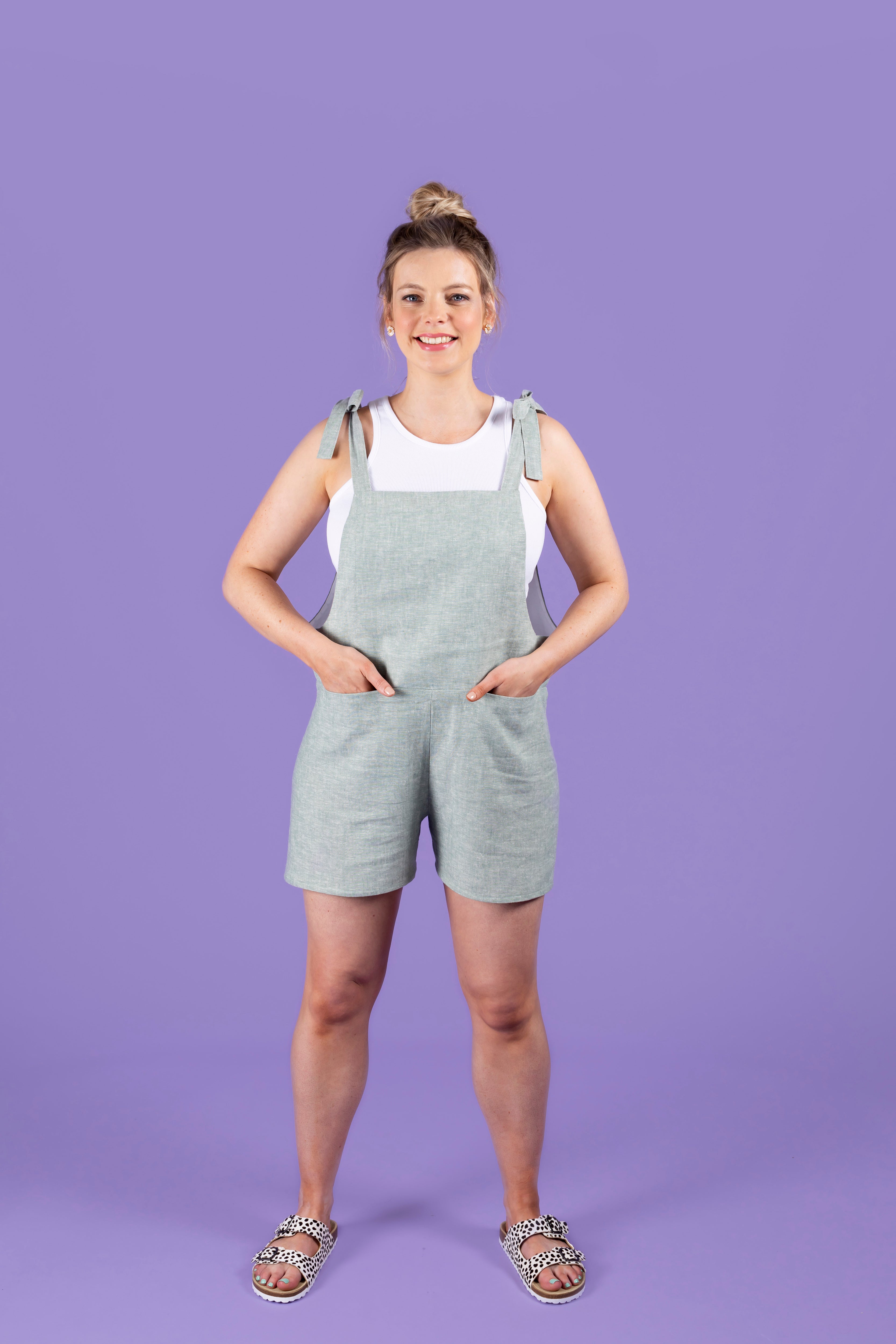 Tilly and The Buttons Erin Dungarees Pattern from Jaycotts Sewing Supplies