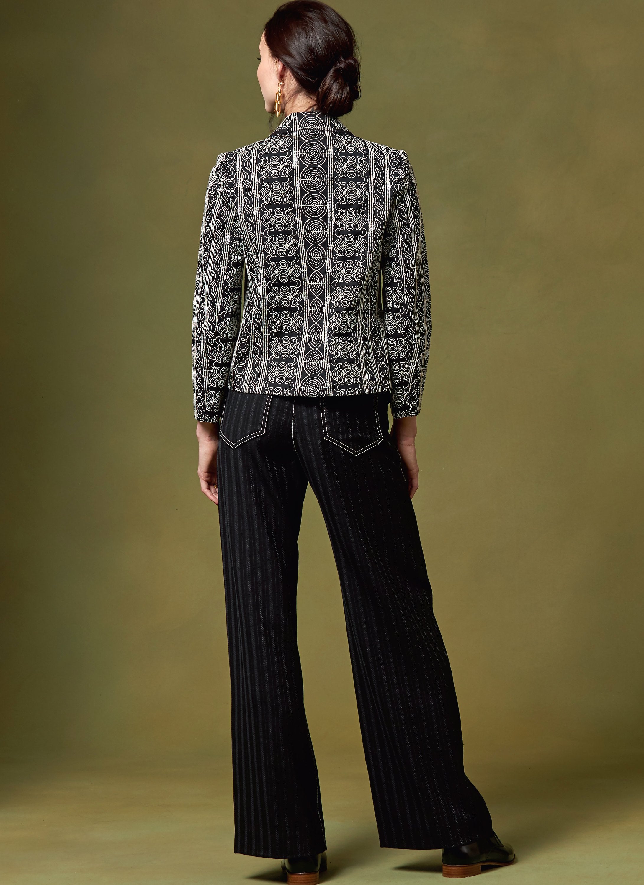Vogue 1644 Misses' Jacket and Trousers pattern | Kathryn Brenne from Jaycotts Sewing Supplies