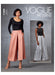Vogue sewing pattern 1685 | Misses' Trousers from Jaycotts Sewing Supplies