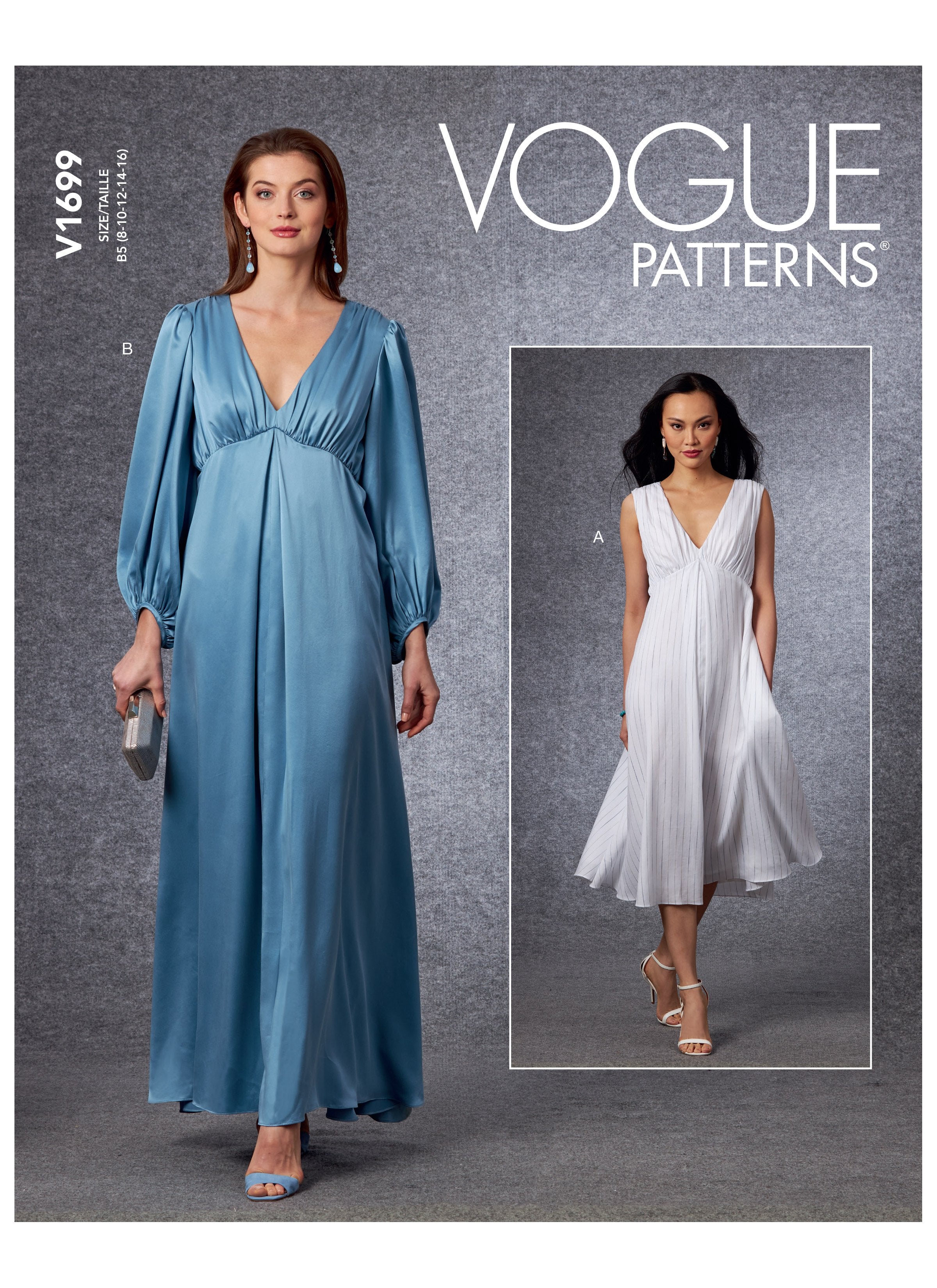 Vogue 1699 Dress sewing pattern from Jaycotts Sewing Supplies