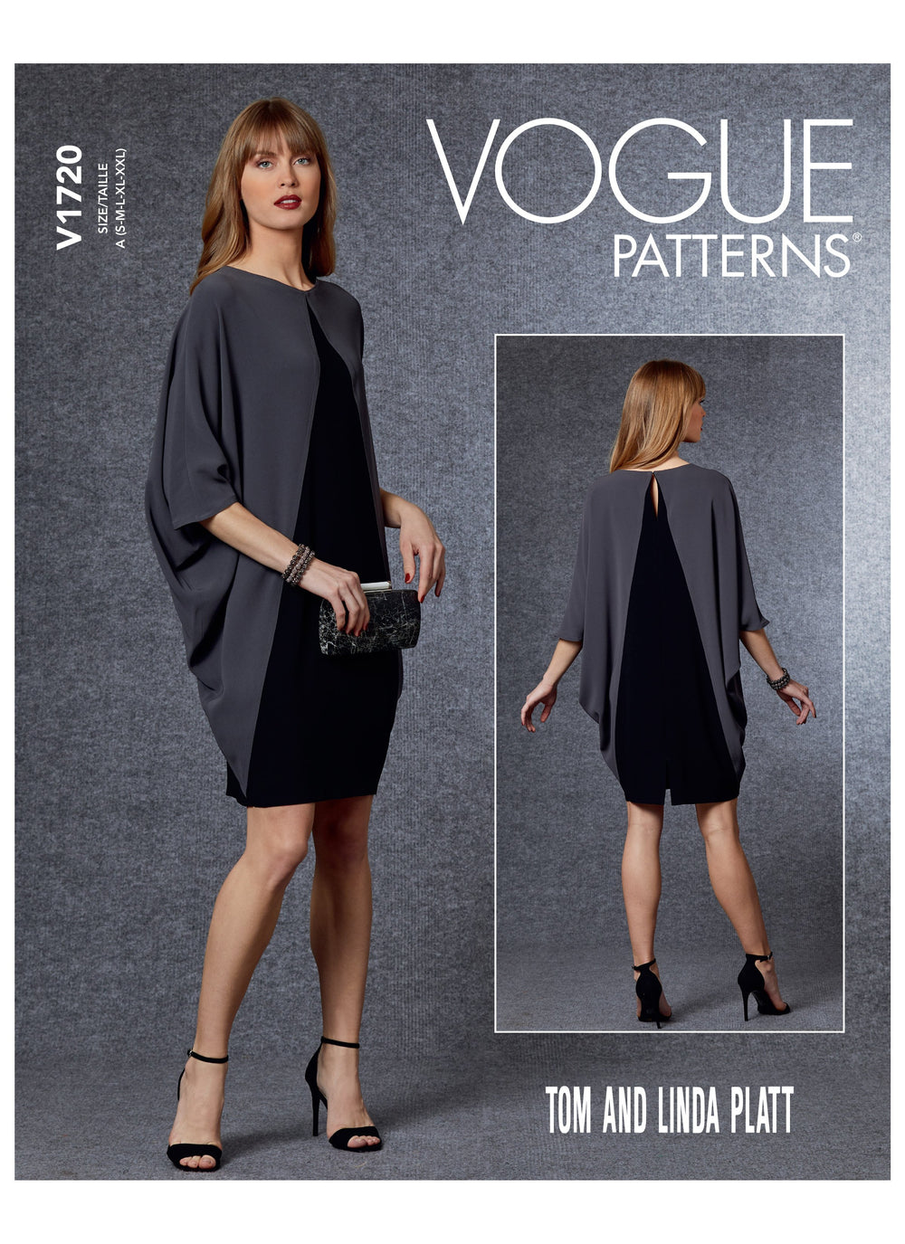Vogue Dress sewing pattern 1720 | Tom and Linda Platt from Jaycotts Sewing Supplies