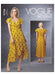Vogue sewing pattern 1734 Wrap Dresses with Ties from Jaycotts Sewing Supplies
