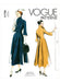 Vogue 1940'S Vintage pattern 1738 Wide-Collar, Fit-and-Flare Dress from Jaycotts Sewing Supplies
