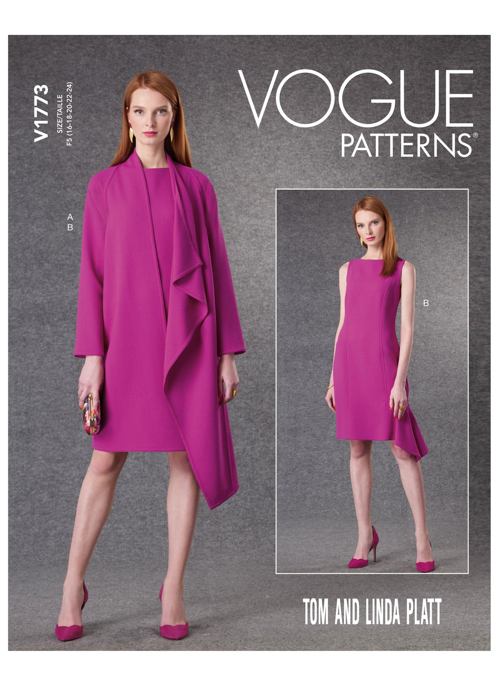 Vogue 1773 Dress Pattern from Jaycotts Sewing Supplies