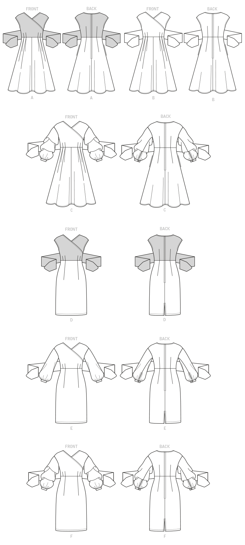 Vogue 1795 Dress Pattern, Easy to Sew from Jaycotts Sewing Supplies