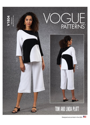 Vogue Sewing pattern 1804 Misses' Tunic and Pants from Jaycotts Sewing Supplies