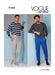 Vogue 1854 Mens Pants pattern from Jaycotts Sewing Supplies
